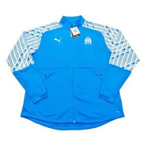 Puma Drycell Olympique De Marseill Stadium Fleece Full Zip Jacket